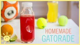 EAT  Homemade Gatorade [upl. by Anaidiriv563]