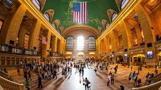 Walking Tour of Grand Central Terminal — New York City 【4K】🇺🇸 [upl. by Latea]