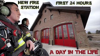 First 24 Hours in a New Fire Station  A Day in the Life [upl. by Ydnic97]