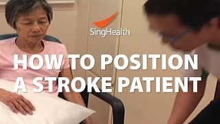 How To Position A Stroke Patient [upl. by Ylyl575]