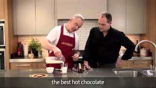 How to make a hot chocolate using an aerolatte milk frother [upl. by Starla]