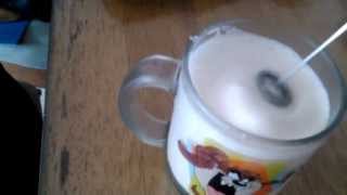 Aerolatte Review Frothing Cold Milk In Under 1 Minute [upl. by Sneed797]