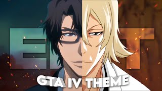 Aizen x Urahara  GTA IV Theme Edit [upl. by Devitt]